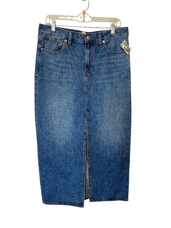 unique jumpsuits for women’s summer fashion -Skirt Maxi By Madewell In Blue Denim, Size: 6