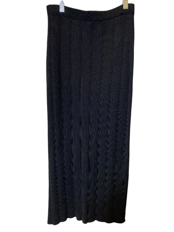 trendy women’s outerwear for cold weather -Skirt Maxi By Rachel Zoe In Black, Size: S