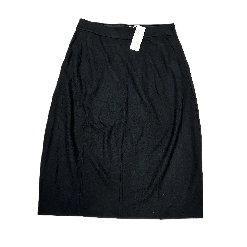 affordable casual outfits for women -Skirt Midi By Eileen Fisher In Black, Size: M