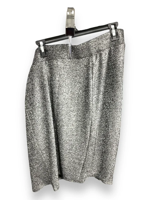 affordable summer clothing for women -Skirt Midi By Torrid In Silver, Size: 4x