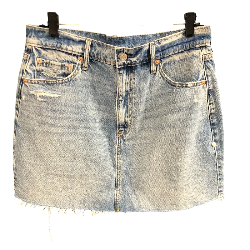 best women’s clothing for spring events -Skirt Mini & Short By Gap In Blue Denim, Size: 10