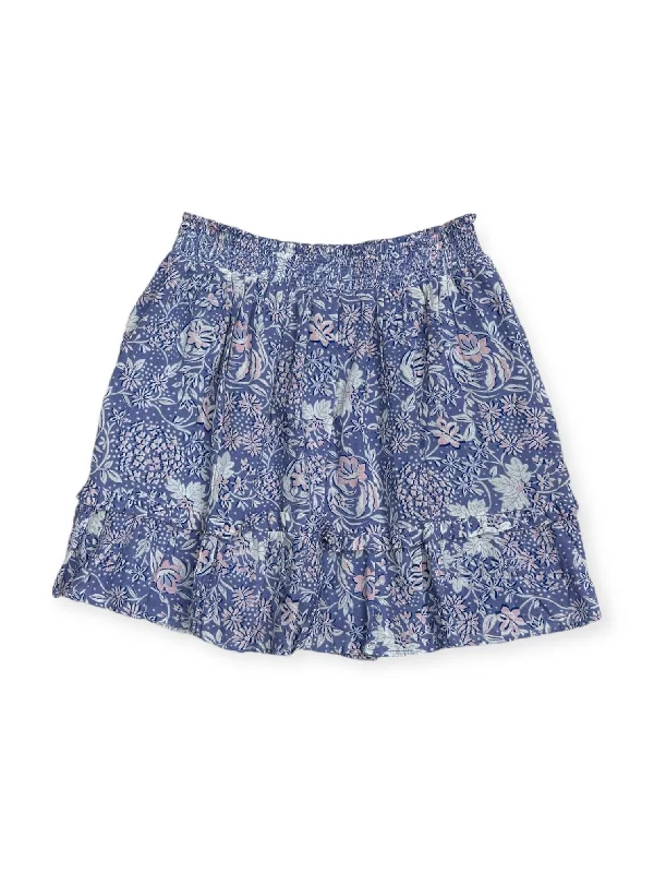 chic outerwear for women’s casual wear -Skirt Mini & Short By Sundry In Blue & Pink, Size: L