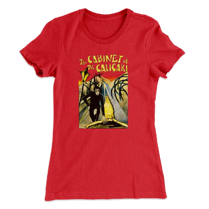 chic women’s jackets for casual looks -The Cabinet Of Dr Caligari Women's T-Shirt