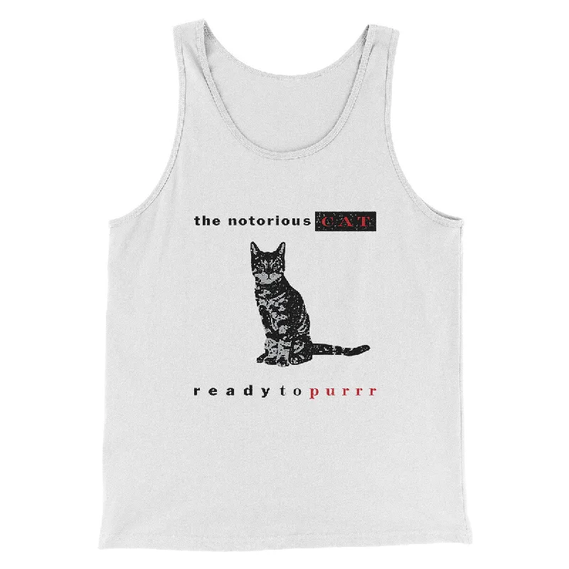 stylish cardigans for women’s office wear -The Notorious Cat Men/Unisex Tank Top