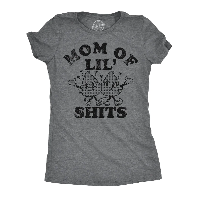 best clothing for women’s special events -Womens Funny T Shirts Mom Of Lil Shits Sarcastic Mothers Day Tee For Ladies