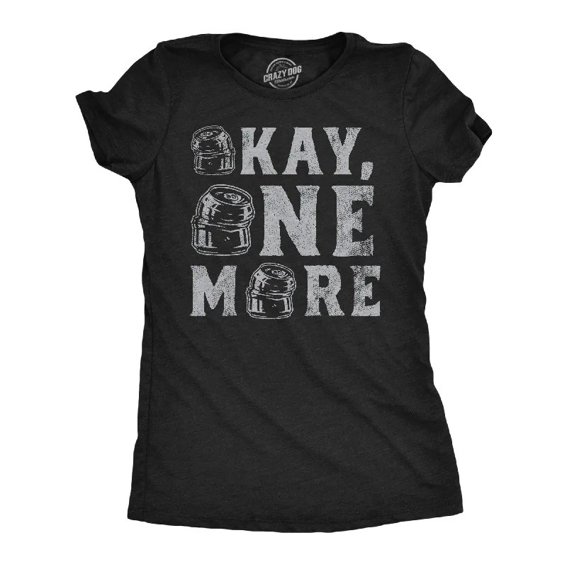 unique sweaters for women’s fall outfits -Womens Funny T Shirts Okay One More Sarcastic Drinking Graphic Tee For Ladies