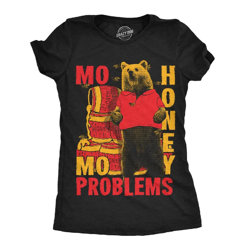 best sweaters for women’s winter fashion -Womens Mo Honey Mo Problems Funny T Shirts Sarcastic Bear Tee For Ladies