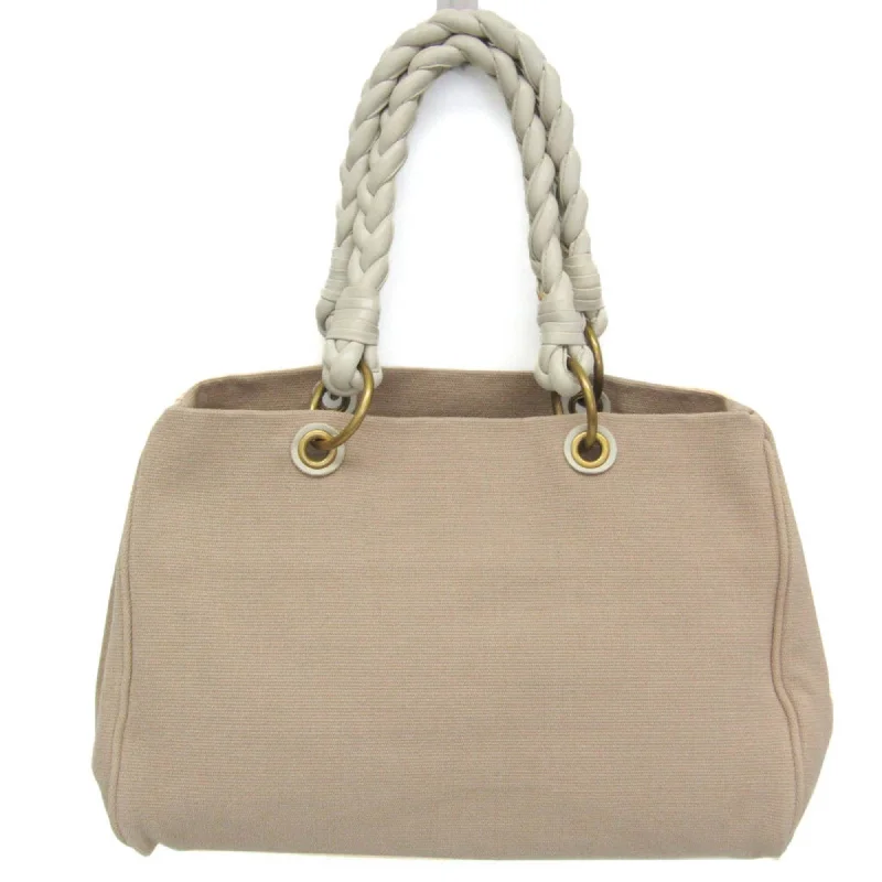 comfortable bags for women’s outdoor activities -Bottega Veneta  Canvas Tote Bag (Pre-Owned)