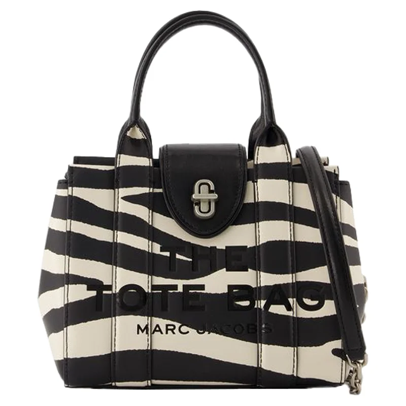 best handbags for women who love minimalism -The Mini Tote - Marc Jacobs - Leather - Black