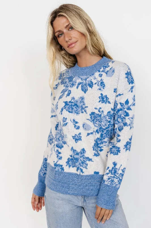 unique dresses for women’s special occasions -Legend Sweater | Blue Print